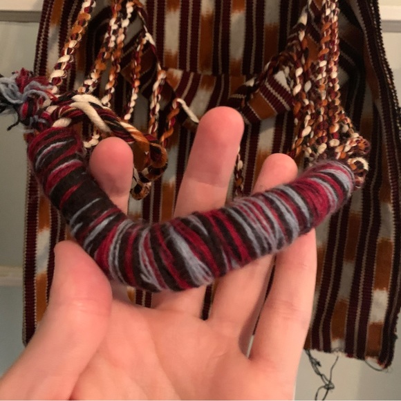 Guatemalan textile ethnic tote bag purse - Picture 4 of 8